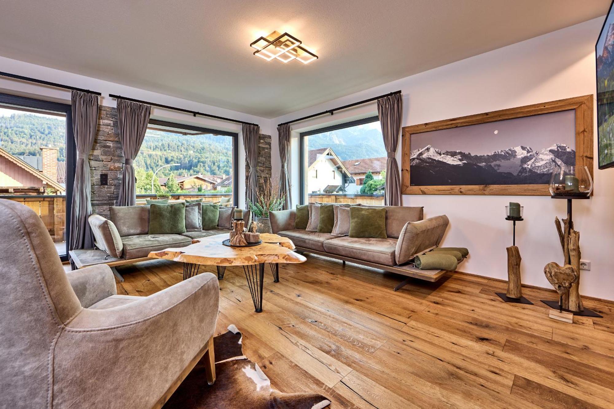 Apartment Wood&Stone Alpi جارمش بارتنكيرشن المظهر الخارجي الصورة